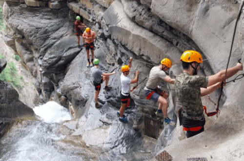 Via Ferrata Sorrosal en Broto